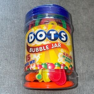 Dots Bubble Jar 15 Piece Set